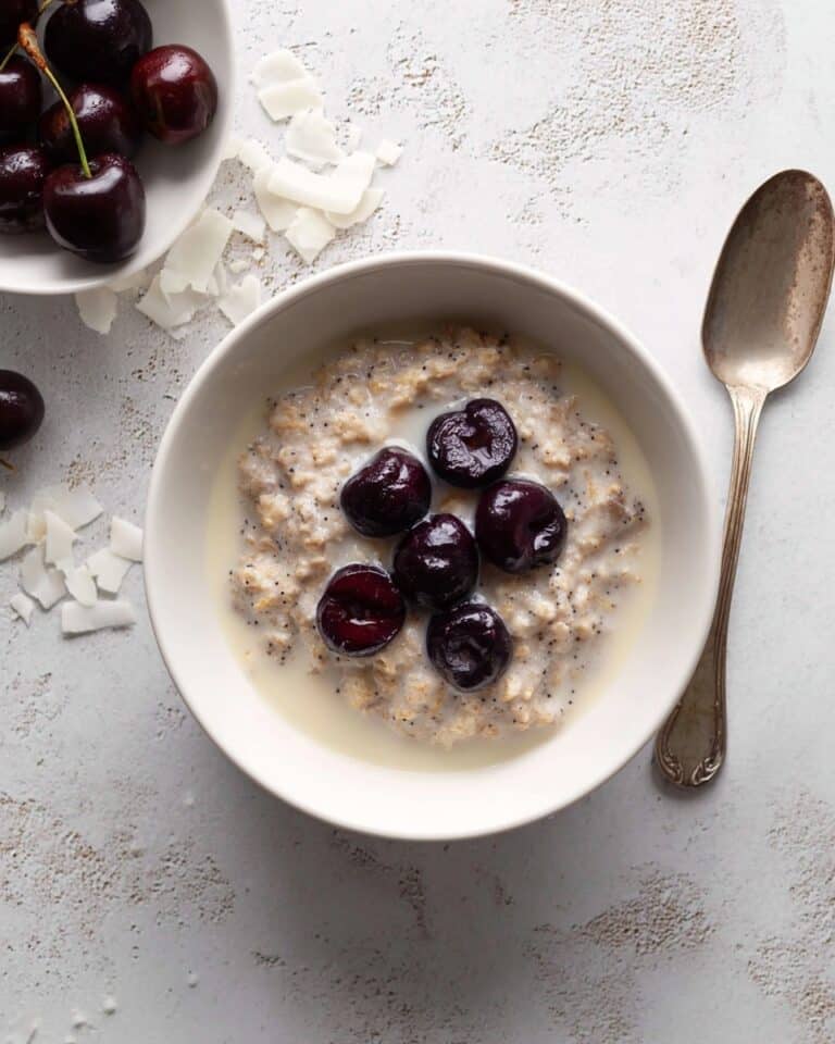 Low Carb Blueberry Coconut Porridge Recipe