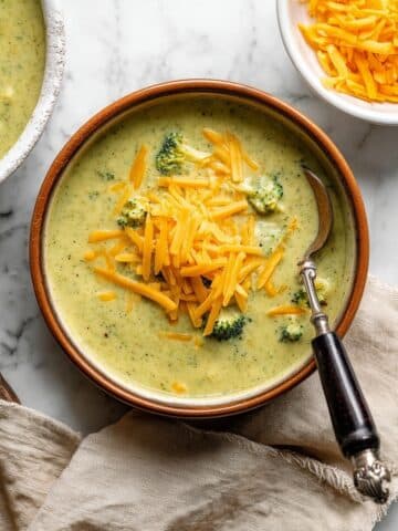 Vegan Broccoli Cheddar Soup Recipe