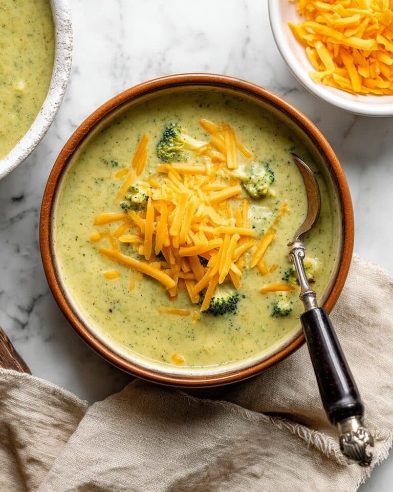 Vegan Broccoli Cheddar Soup Recipe
