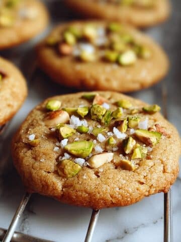 Salted Honey Pistachio Cookies Recipe