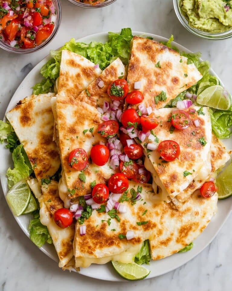 Easy Chicken Quesadillas Recipe