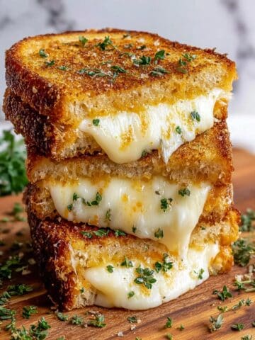 Garlic Bread Grilled Cheese Recipe