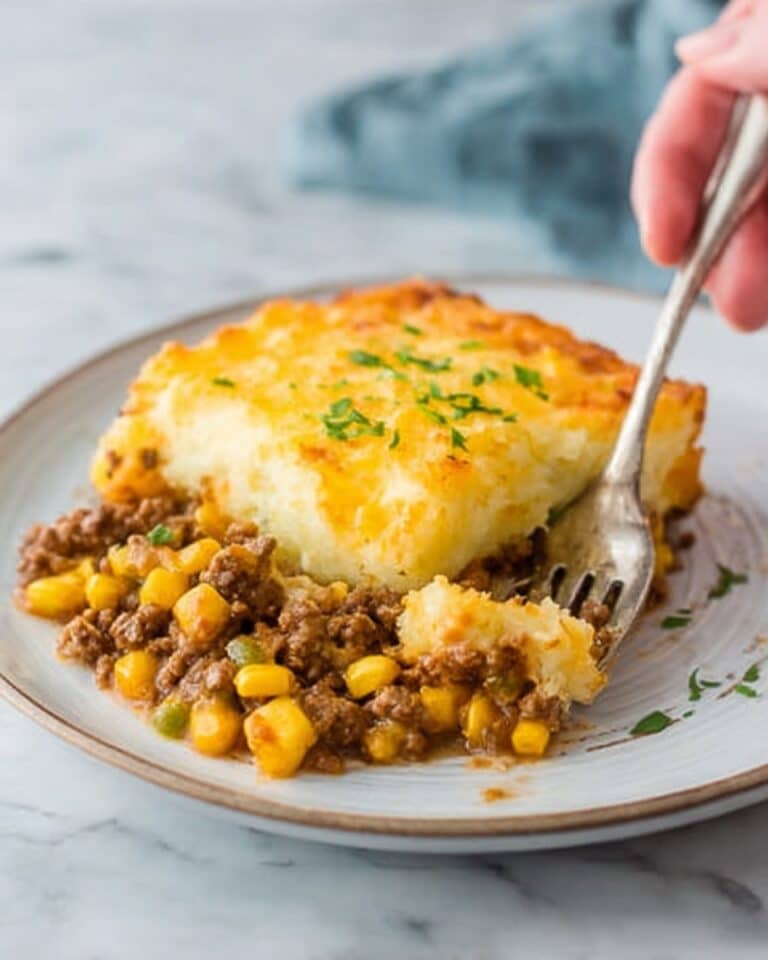 Sloppy Joe Cornbread Casserole Recipe