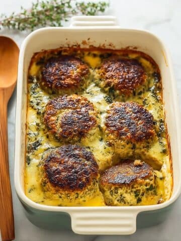 Spinach Florentine Breakfast Casserole Recipe