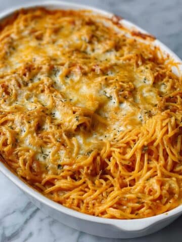 Creamy Chicken Spaghetti Casserole Recipe