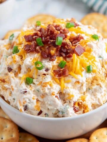 Creamy Crack Dip with Cheese, Bacon, and Ranch Seasonings Recipe