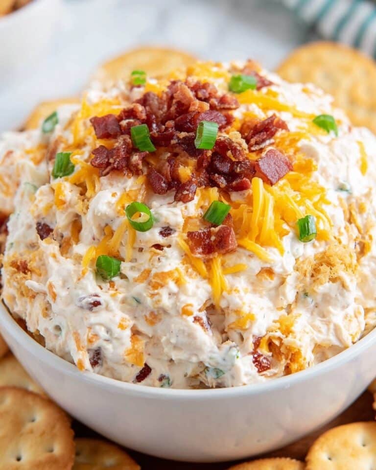 Creamy Crack Dip with Cheese, Bacon, and Ranch Seasonings Recipe
