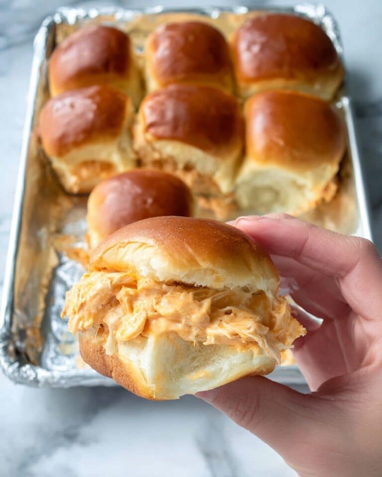 Buffalo Ranch Chicken Sliders Recipe