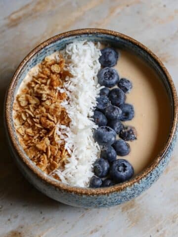 Cantaloupe Banana Smoothie Bowls Recipe