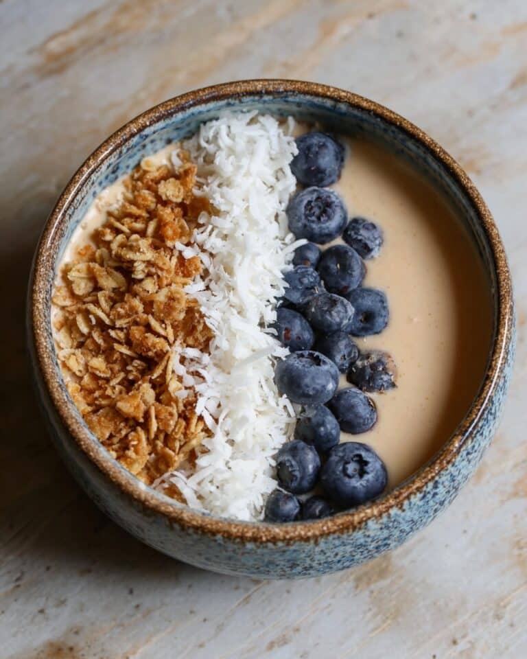 Cantaloupe Banana Smoothie Bowls Recipe