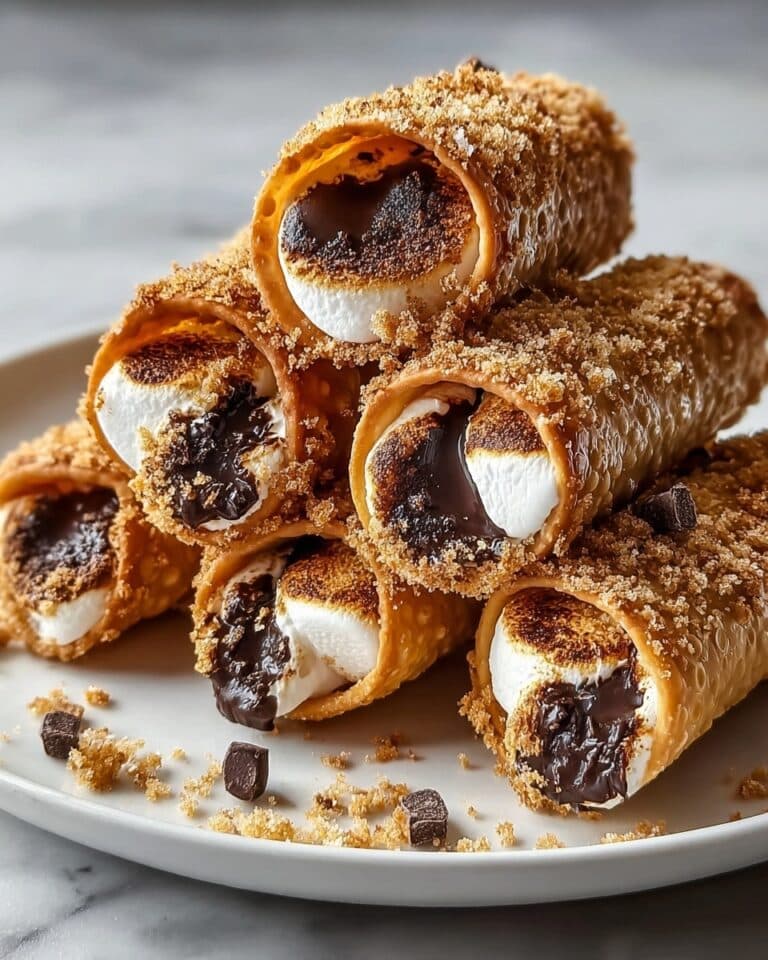 Cinnamon S’mores Egg Rolls: The Ultimate Sweet Treat Delight Recipe