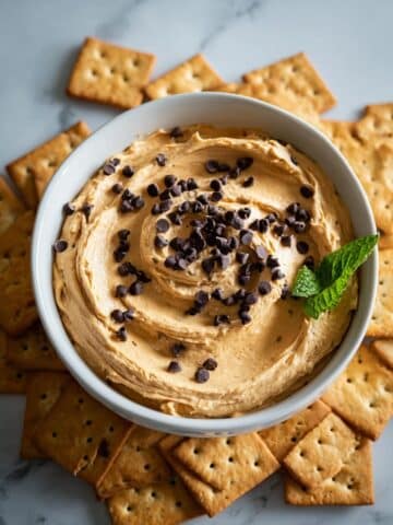 Sweet & Savory Cookie Dough Ham Dip with Crackers Recipe