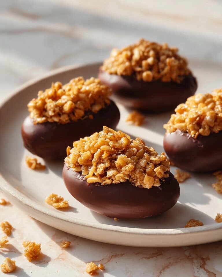 No-Bake Crunchy Peanut Butter Eggs & Rice Krispies Recipe