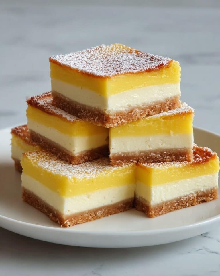Vanilla Custard Cream Squares Recipe