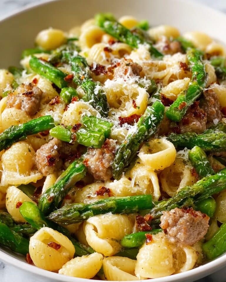 Easy Sausage Asparagus Pasta Recipe