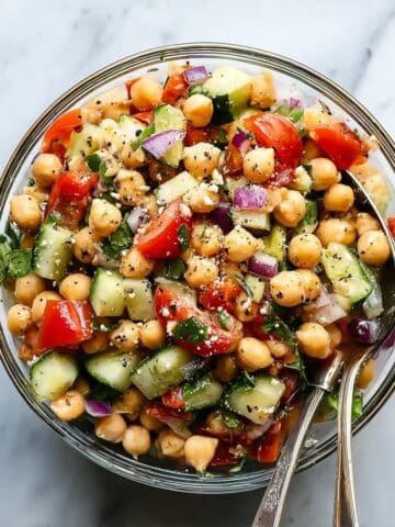 Italian Chickpea Salad Recipe