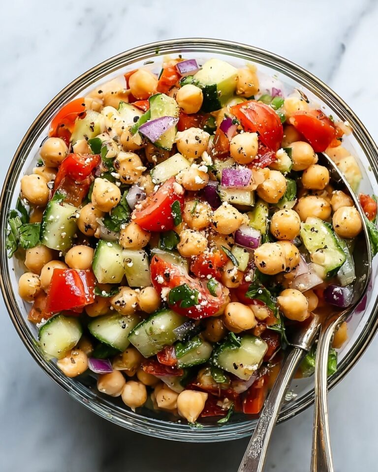 Italian Chickpea Salad Recipe