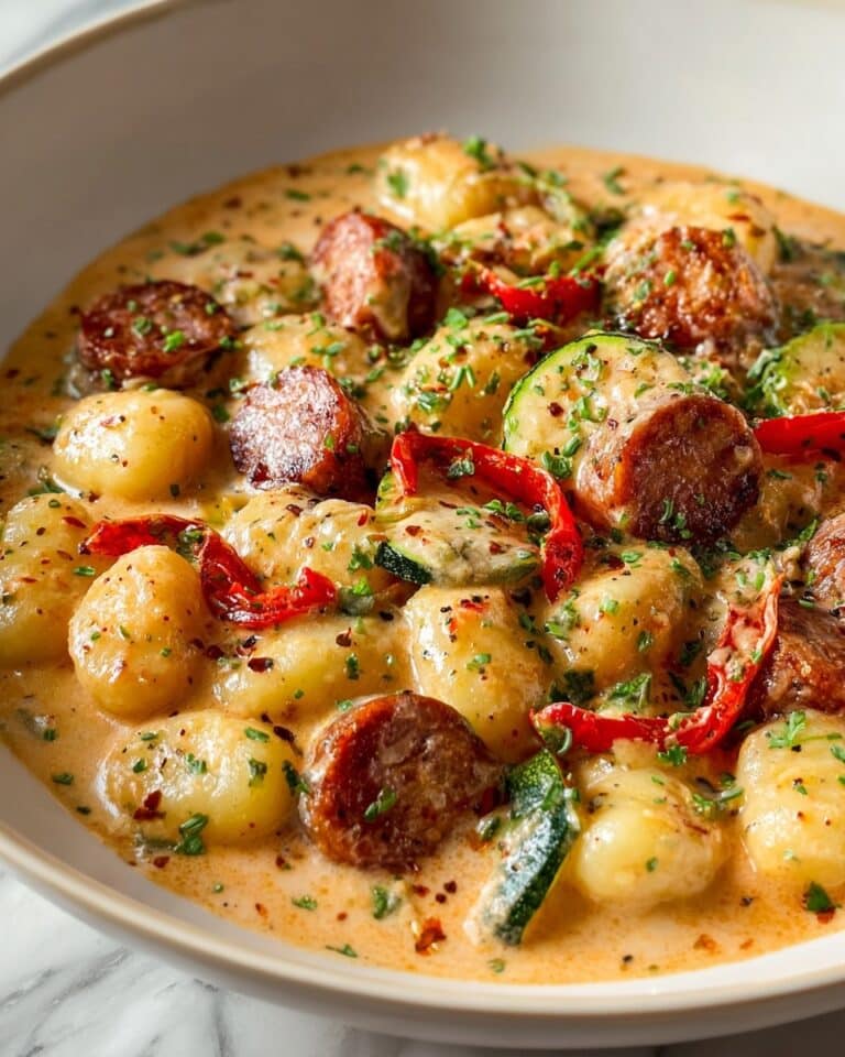 Mouthwatering Beef Kielbasa Gnocchi Skillet: Quick & Easy Recipe