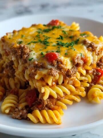 Hamburger Supreme Casserole: A Cozy One-Dish Comfort Meal Recipe