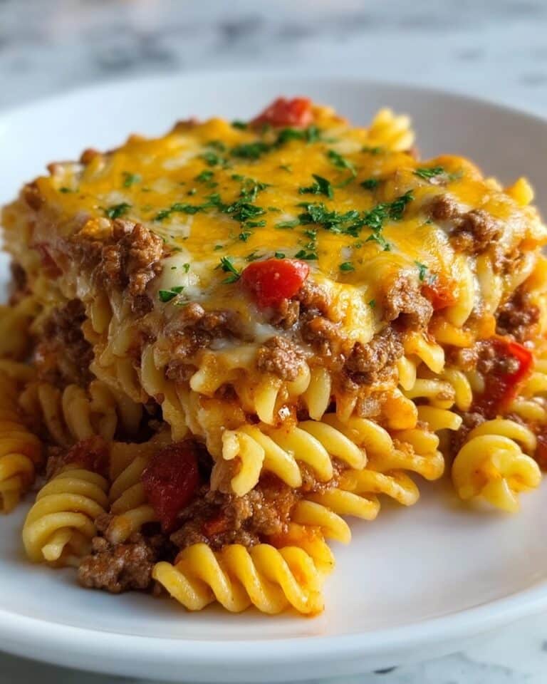 Hamburger Supreme Casserole: A Cozy One-Dish Comfort Meal Recipe