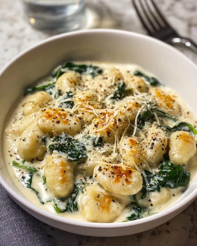 Creamy Chicken and Gnocchi with Spinach and Sun-Dried Tomatoes Recipe