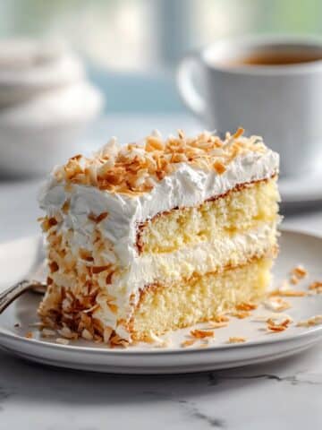 Texas Tornado Cake Recipe with Pecan-Coconut Topping and Cream Cheese Swirl Recipe