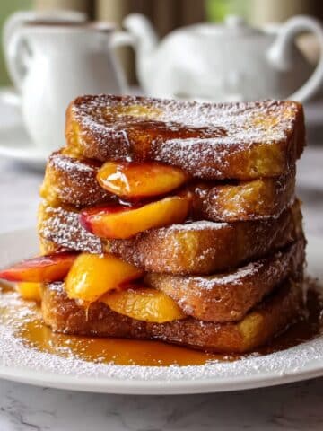 Grandma's Peach French Toast Recipe