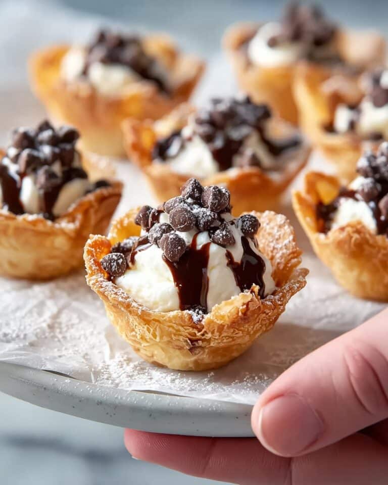 Mini Cannoli Cups Recipe