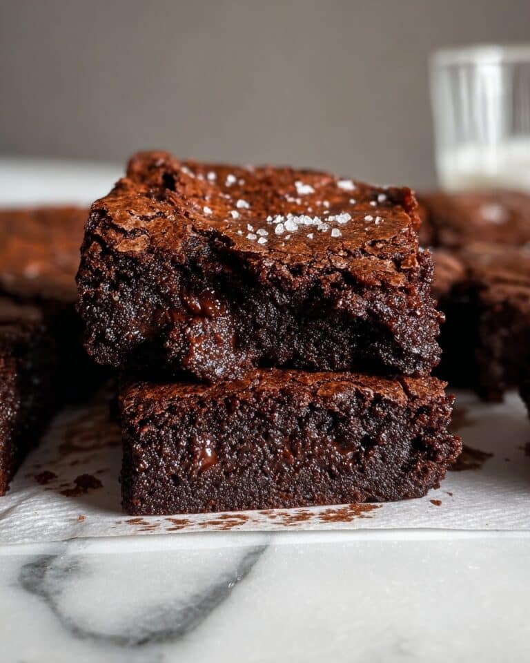 Fudgy Crinkle-Top Brown Butter Brownies Recipe