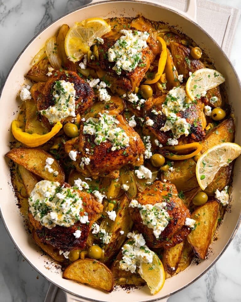 Greek Chicken and Potato Sheet Pan Bake Recipe