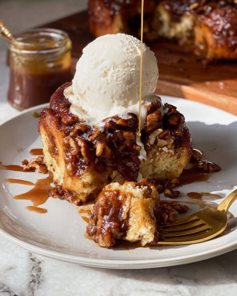 Pecan Sticky Bun Bread Pudding Recipe