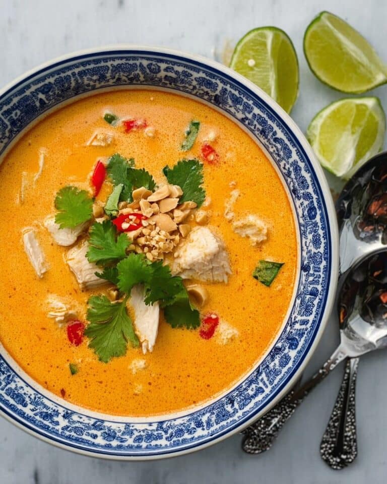 Thai Peanut Soup Recipe
