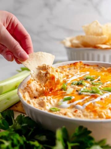 Baked Buffalo Chicken Dip Recipe