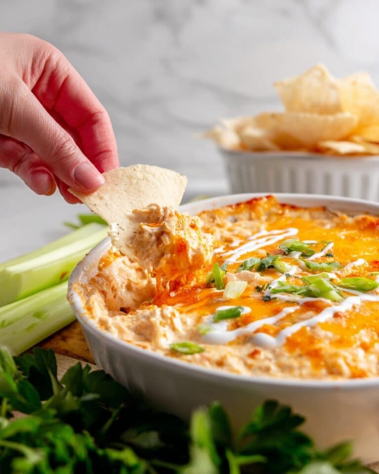 Baked Buffalo Chicken Dip Recipe