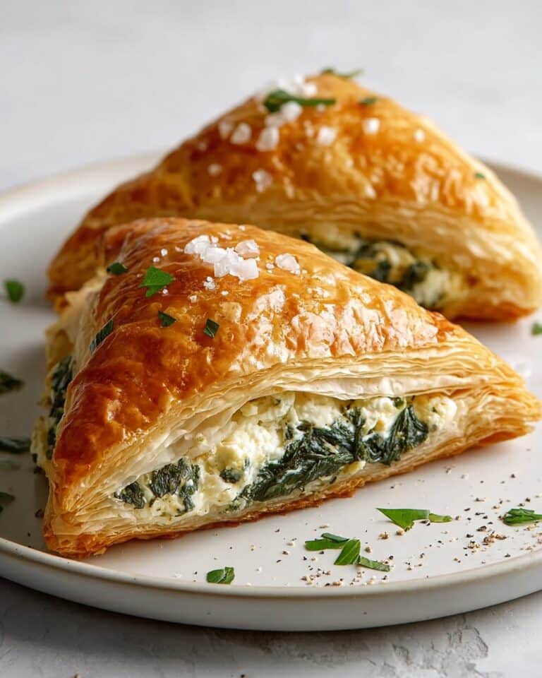 Addictive Mediterranean Spinach Stuffed Pastry Recipe