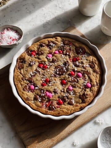 Scoopable Brown Butter Chocolate Chip Cookies with Hot Fudge & Vanilla Ice Cream Recipe