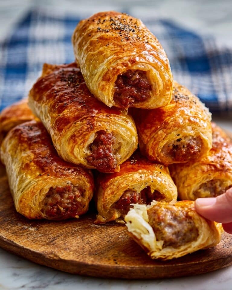 Easy Christmas Sausage Rolls Recipe