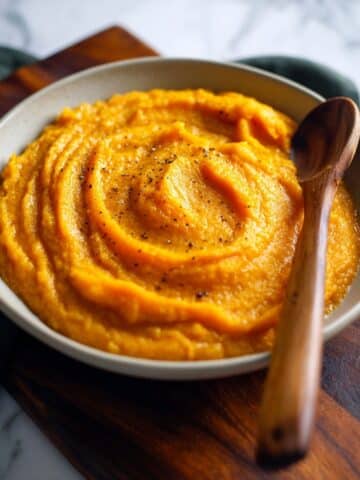 Roasted Garlic Whipped Butternut Squash Recipe