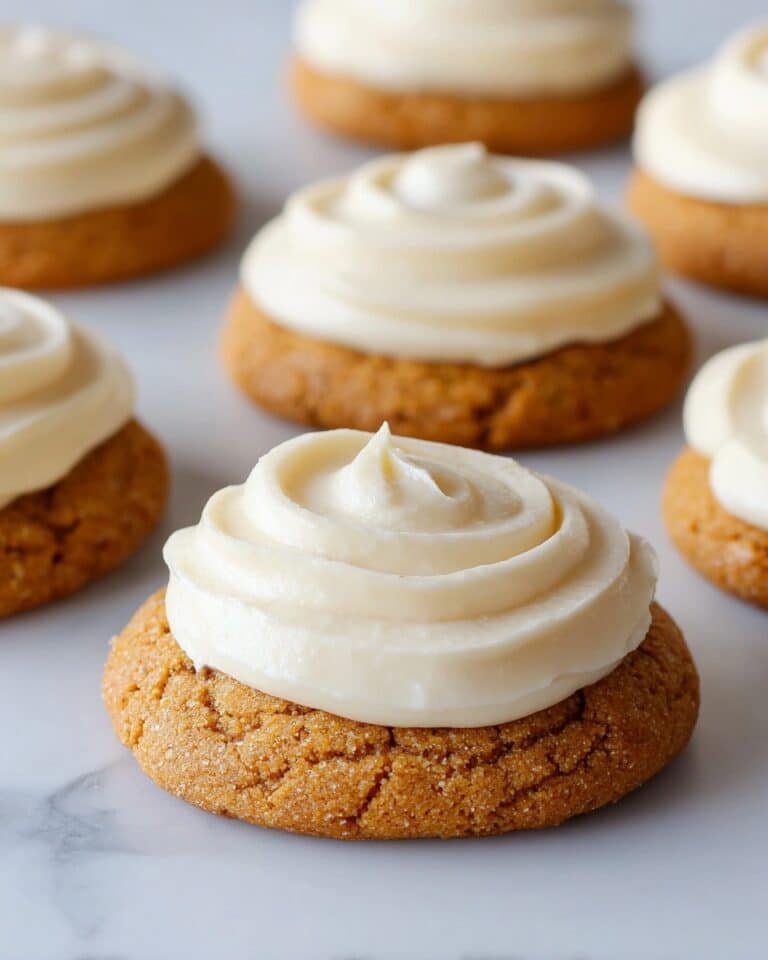 Pumpkin Cake Mix Cookies with Cream Cheese Frosting Recipe
