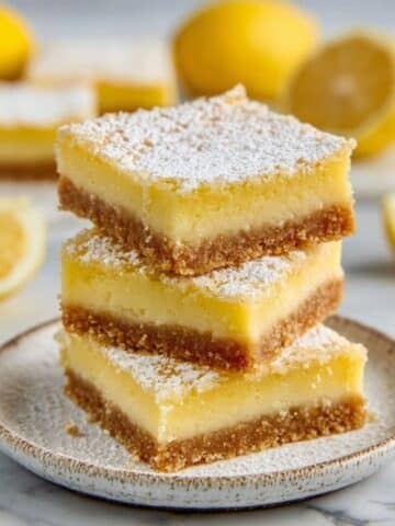 Lemon Squares with Graham Cracker Crust Recipe