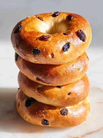 Cinnamon Raisin Bagels Recipe