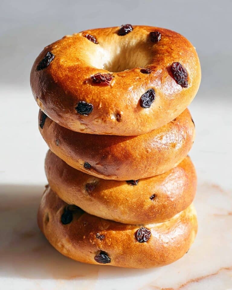 Cinnamon Raisin Bagels Recipe