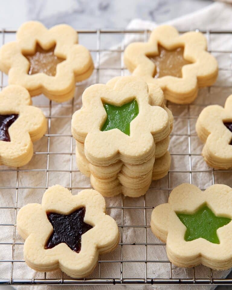 Buttery Linzer Cookies with Variety of Fillings Recipe