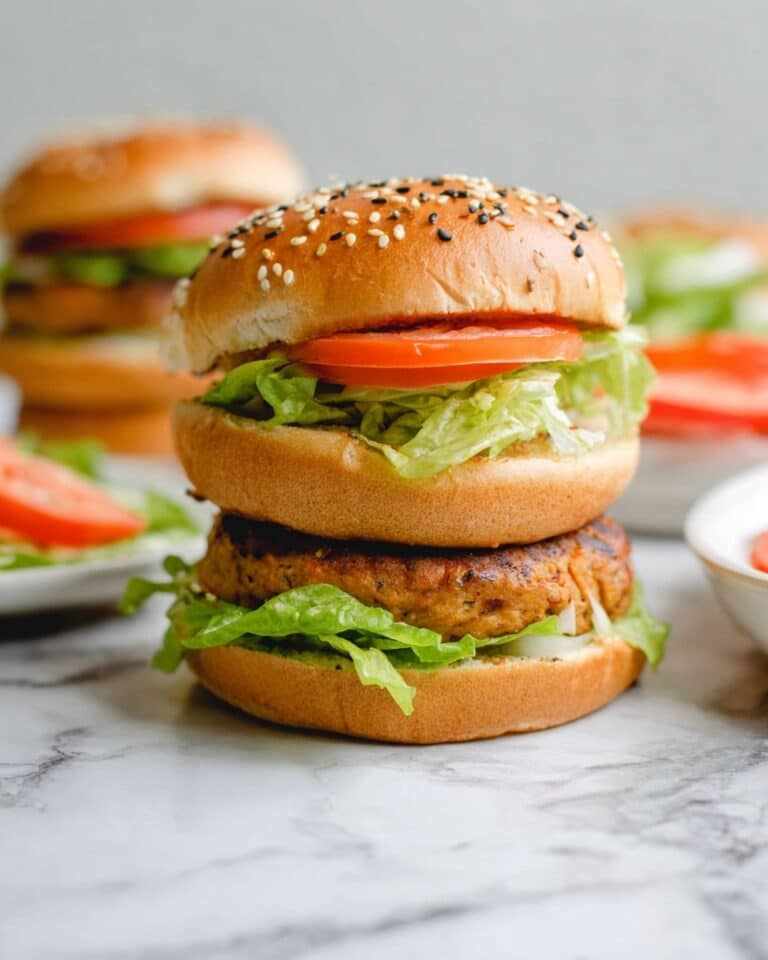 Spicy Feta Chicken Burgers Recipe