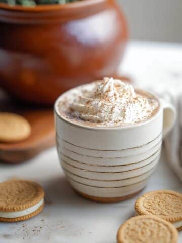 Mexican Hot Chocolate with Cinnamon Whipped Cream Recipe