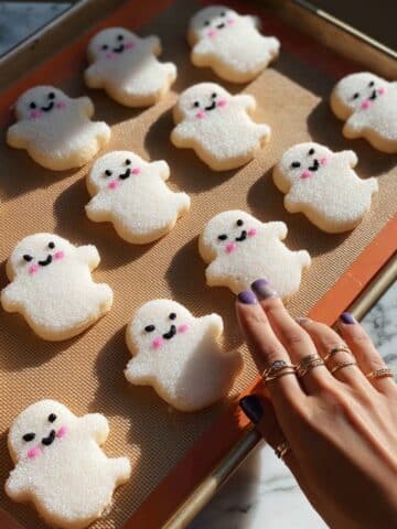 Ghost Cookies with Buttercream Frosting Recipe