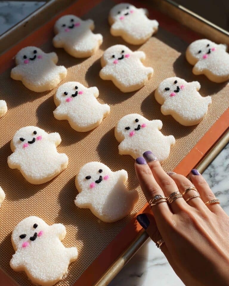 Ghost Cookies with Buttercream Frosting Recipe
