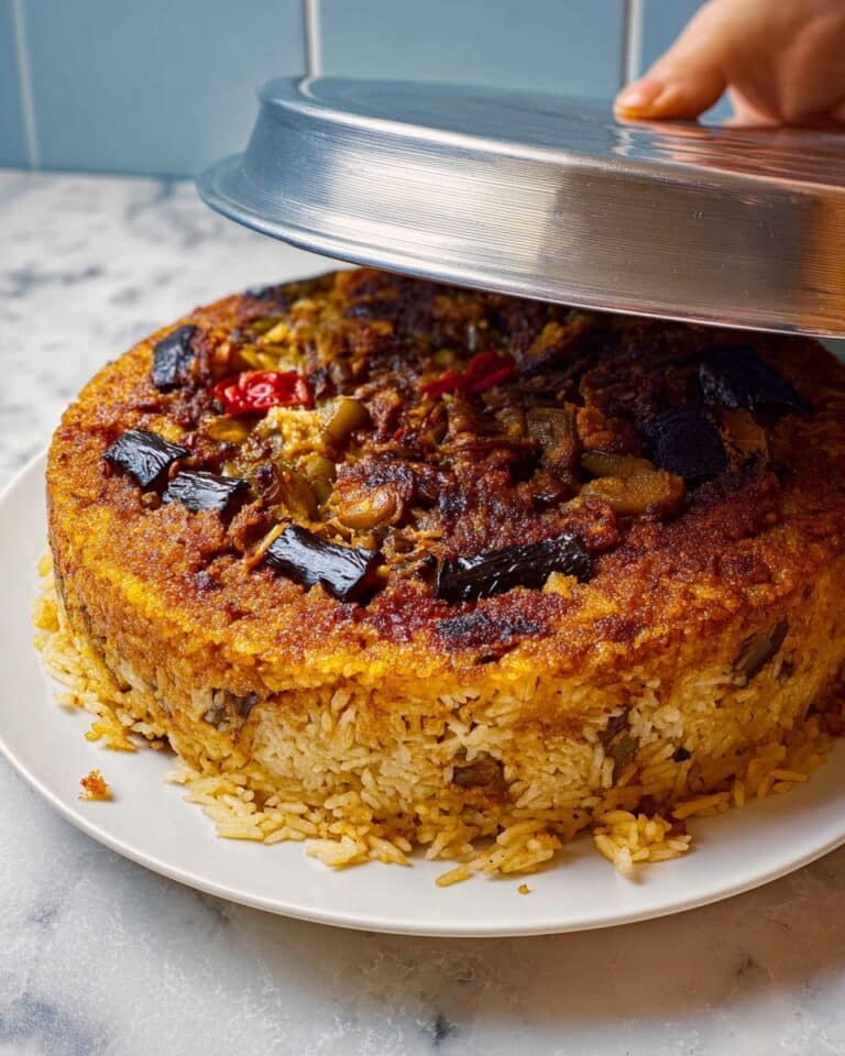Maqluba (Maglooba): Jordanian Upside-Down Rice and Vegetable Delight Recipe