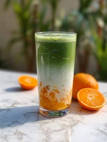 Orange Creamsicle Matcha Recipe