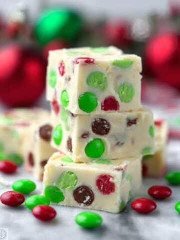 M&M White Chocolate Fudge Recipe